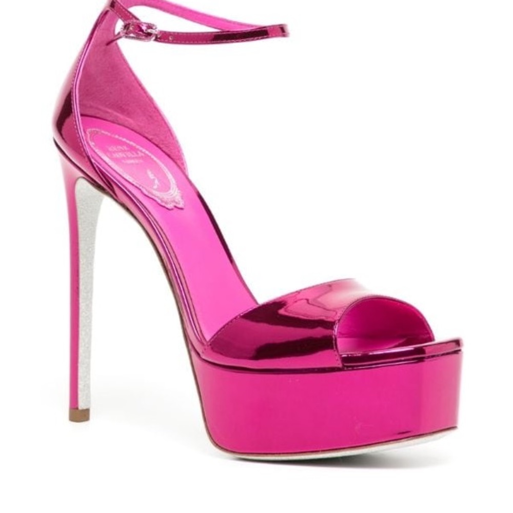 🩷New Metallic Rene heels🩷 - Picture 6 of 8